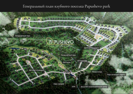 Коттеджный поселок Папушево Парк