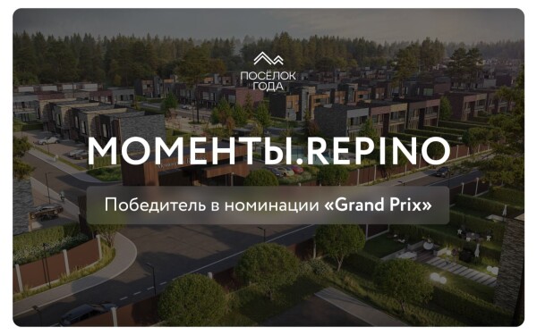 Победитель в номинации «Grand Prix» — Моменты.Repino