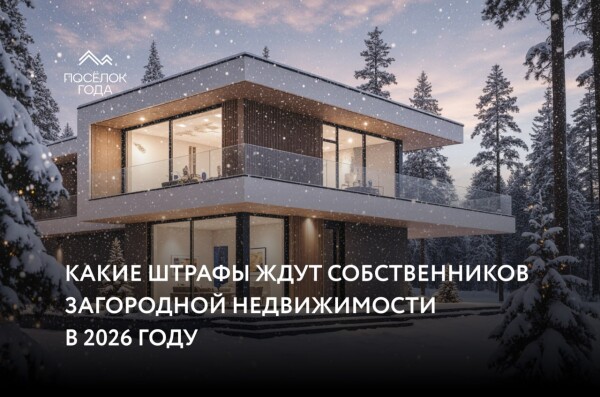 Какие штрафы ждут собственников загородной недвижимости в 2026 году